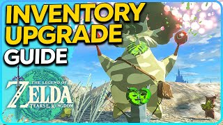 How to upgrade Inventory  All Hestu Locations Tears of the Kingdom [upl. by Canty]