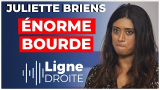 Encore elle  une macroniste se ridiculise en pleine conférence de presse   Juliette Briens [upl. by Sidonia]