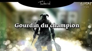 TESFR TUTO  Le gourdin du champion skyrim dragonborn [upl. by Akered]