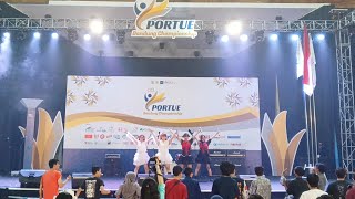 FLAVIE Live at PORTUE Bandung Championship 2023  Youth Centre Sport Jabar Arcamanik  Full Video [upl. by Airednaxela]