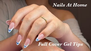 How To Do Nails For Beginners  French Tip Design [upl. by Sugden]