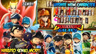 Naruto Senki Mod Apk Boboiboy Galaxy V2 New Skill Character [upl. by Assilen]