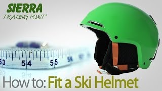 How to Fit A Ski Helmet [upl. by Alver723]