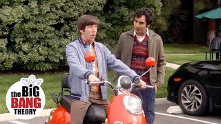 Howard Gets a Scooter  The Big Bang Theory [upl. by Dihahs596]