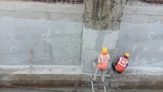 Crystalline Waterproofing coating [upl. by Channing395]