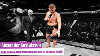 Alexander Gustafsson Retired from MMA [upl. by Rramed]