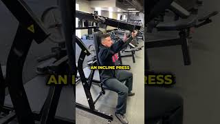 Here’s Another Incline Chest Press Machine You’re Probably Not Using Properly 😳 bodybuilding [upl. by Saidnac]