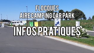 Flocques  Aire camping car park [upl. by Oahc]