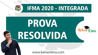 Prova Resolvida Matemática  IFMA 2020  Modalidade Integrada [upl. by Abby]