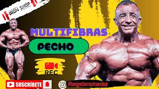 Entrenamiento de pecho con el sistema multifibras en series gigantes… [upl. by Annoirb2]