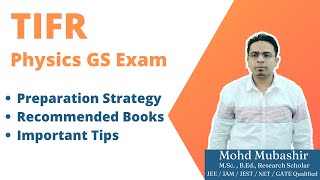 TIFR Physics GS Exam  Preparation Strategy  Books  Tips by MM Sir [upl. by Lairret]