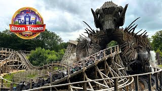 NEW Alton Towers Resort 4K 2024  Vlog [upl. by Ellerehs]