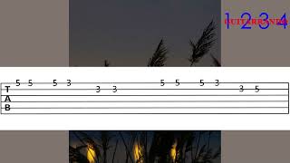 HOUSE OF THE RISING SUN facileasy cover Guitar Tab [upl. by Piderit508]