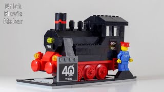 Lego 40370 Steam Engine  40 Jahre Dampflok [upl. by Karlyn764]