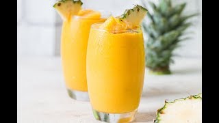 Anti Flammatory Pineapple Smoothie [upl. by Enilorac]