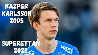 Kazper Karlsson  Superettan  2022 [upl. by Eceer]