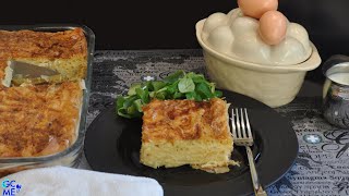 Epirus Village Macaroni Pie aka Makaronopita with Phyllo  Μακαρονόπιτα Ηπείρου Χωριάτικη με Φύλλο [upl. by Thessa]