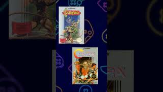 UltraGames і Konami shorts retrogaming retro nintendo nes konami gaming castelvania contra [upl. by Frodi965]