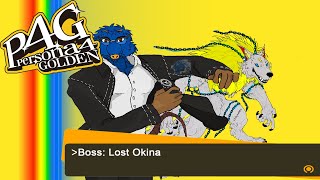 Persona 4 Golden  Boss Lost Okina [upl. by Yekcor864]