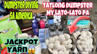 Jackpot Every Dumpster😱Nakaka Excite ￼Ang Laman🥰dumpsterdiving viral free mabethslotsvlog [upl. by Kyne]