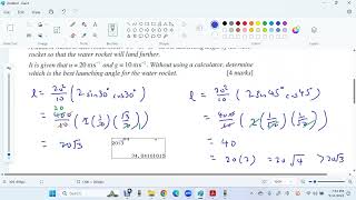 SPM 2023 P2 Q17 d F3 C5 Trigonometry Special Angle [upl. by Nyllek862]