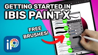 Getting Started in Ibis Paint X for Beginners [upl. by Ntsyrk]