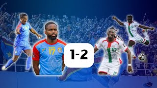 RD Congo vs Burkina Faso match amical 12 [upl. by Paxton]