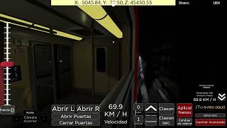 Metro CDMX Línea 6 ROBLOX Adelanto [upl. by Vitia607]