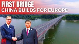 Chinas initial major bridge engineering general contracting project in Central and Eastern Europe [upl. by Iz284]