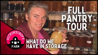 Full PANTRY TOUR  What Do We Have In Storage For The Pantry Challenge 2022 [upl. by God659]