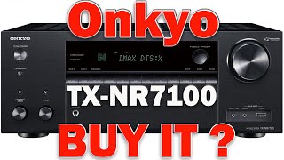 Onkyo TX NR7100 9 2 Channel THX Certified AV Receiver [upl. by Ettenal]