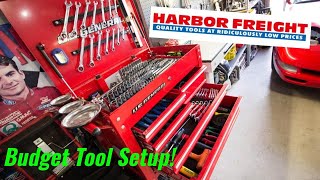 Ultimate Toolbox Organization and Setup  Harbor Freight US General 5 Drawer Tool Cart [upl. by Naihr]