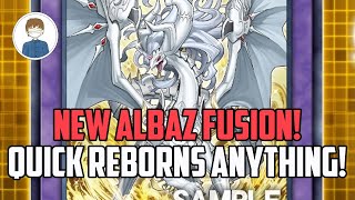 NEW ALBAZ FUSION IS BANANAS First Look for CYAC YuGiOh [upl. by Yennek414]