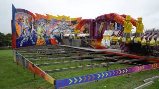 Rushden Feast Fair 2017 Pull OnBuild Up [upl. by Ermengarde]