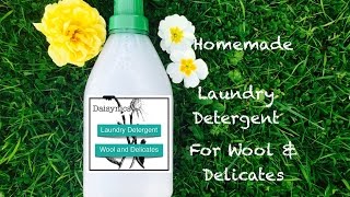 DIY Laundry Detergent for Wools amp Delicates [upl. by Putnam]