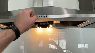 FIX Westinghouse range hood WRF900CS light blew light globes replaced but lights still not working [upl. by Giraldo]