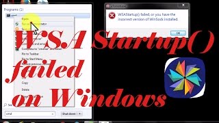 WSAstartup  Failed error  Winsock Resolved on windows 100 working amp quick [upl. by Tserof549]