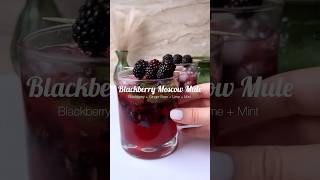 How to make a Blackberry Moscow Mule [upl. by Dredi]