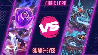 I love fire format  Cubic vs SnakeEyes  Master Duel [upl. by Greenburg]