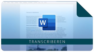 Transcriberen  Microsoft Word [upl. by Zamir]