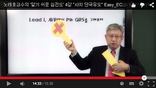 노태호교수의 알기 쉬운 심전도 4강 quot사지 단극유도quot Prof Rhos Easy ECG 4 Unipolar Limb Leads and more [upl. by Rossing]