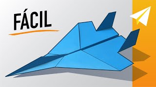 ¡FÁCIL Avión de Papel F15 Cómo hacer un Avión de papel Asombroso Diseñado por el Origami Aviator [upl. by Ehr104]