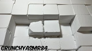 100 Fresh Plain White Chalk Crush  600K Celebration Pt 2  Oddly Satisfying  ASMR [upl. by Kristo]