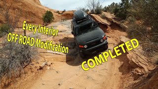 😎FJ Cruiser Interior Mods Completed👍 [upl. by Hogarth137]