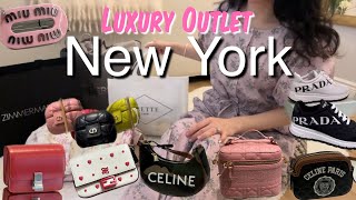 Woodbury Premium Outlet Shopping in NY Unboxing Haul Big Sale Season NY Vlog [upl. by Dunseath]