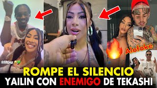 YAILIN ROMPE EL SILENCIO SOBRE TEKASHI Y LA PERVERSA EN PAZ CON ALOFOKE LIL TJAY [upl. by Enelyt]