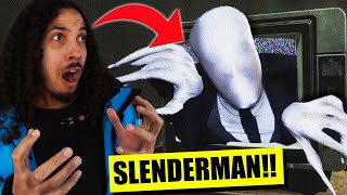 SLENDERMAN is Being Spotted EVERYWHERE and We Have to Find out out WHY HE CAME OUT OF THE TV [upl. by Orfield164]