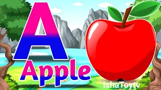 One two three 1 to 100 counting ABCD A for Apple 123 Numbers learn to count Alphabet a to z [upl. by Essilec237]