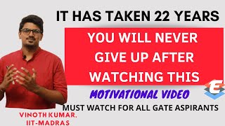 Strong MOTIVATION for Competitive Exam amp Life  GATE AspirantsMust Watch [upl. by Adamsun279]