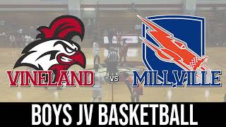 Vineland Boys JV Basketball vs Millville  January 3rd 2023 [upl. by Bunch667]